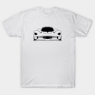 Aston Martin Valkyrie Black Outline T-Shirt